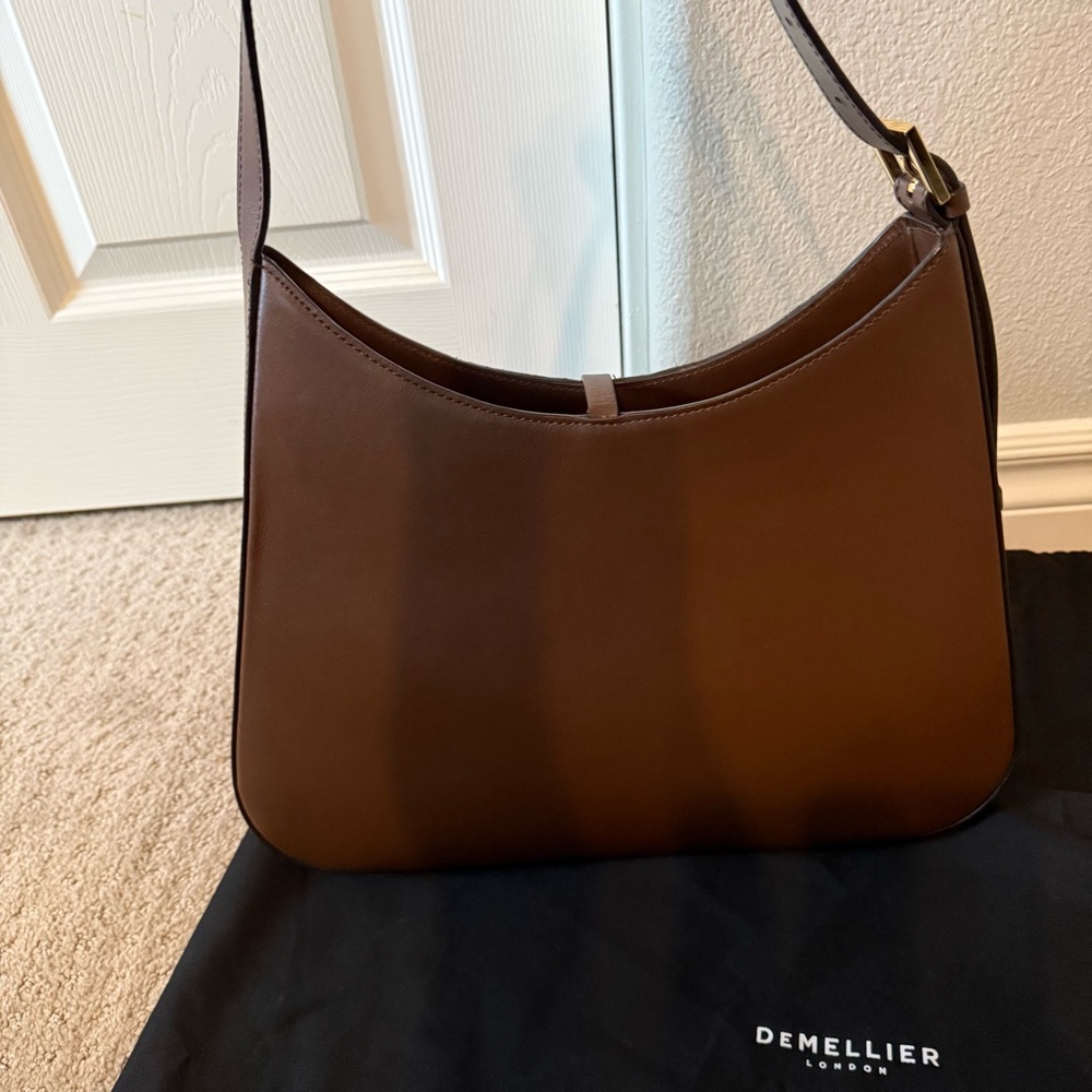 DeMellier -The Large Tokyo | Size LARGE | Color: Mocha suede & mocha smooth - Picture 8 of 16